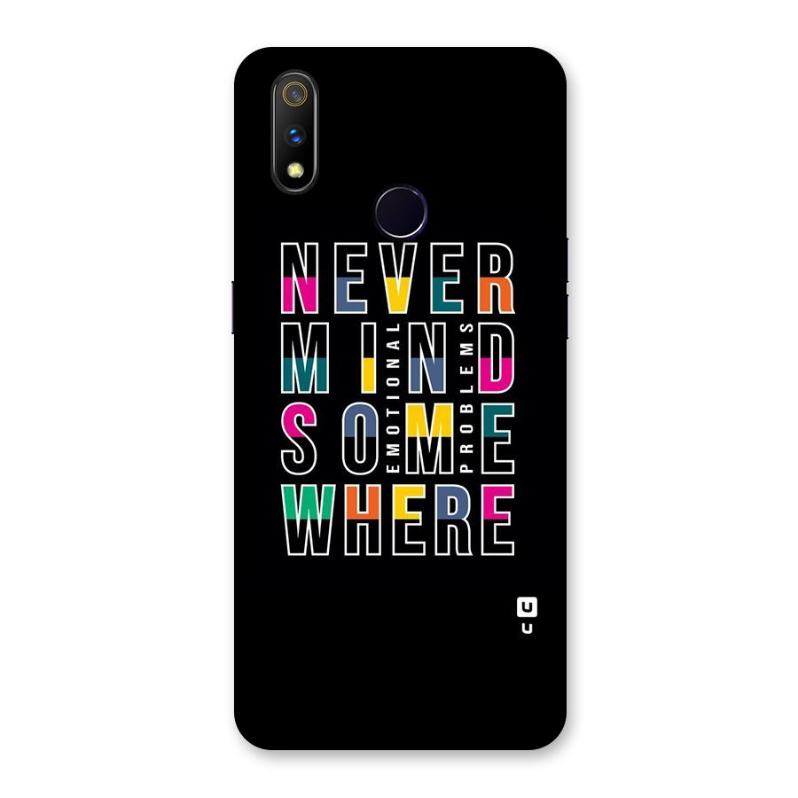 Nevermind Somewhere Back Case for Realme 3 Pro