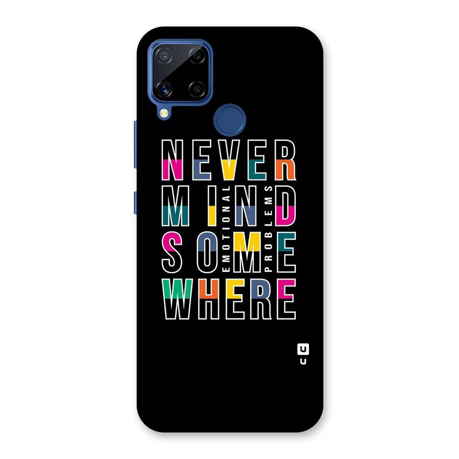Nevermind Somewhere Back Case for Realme C12