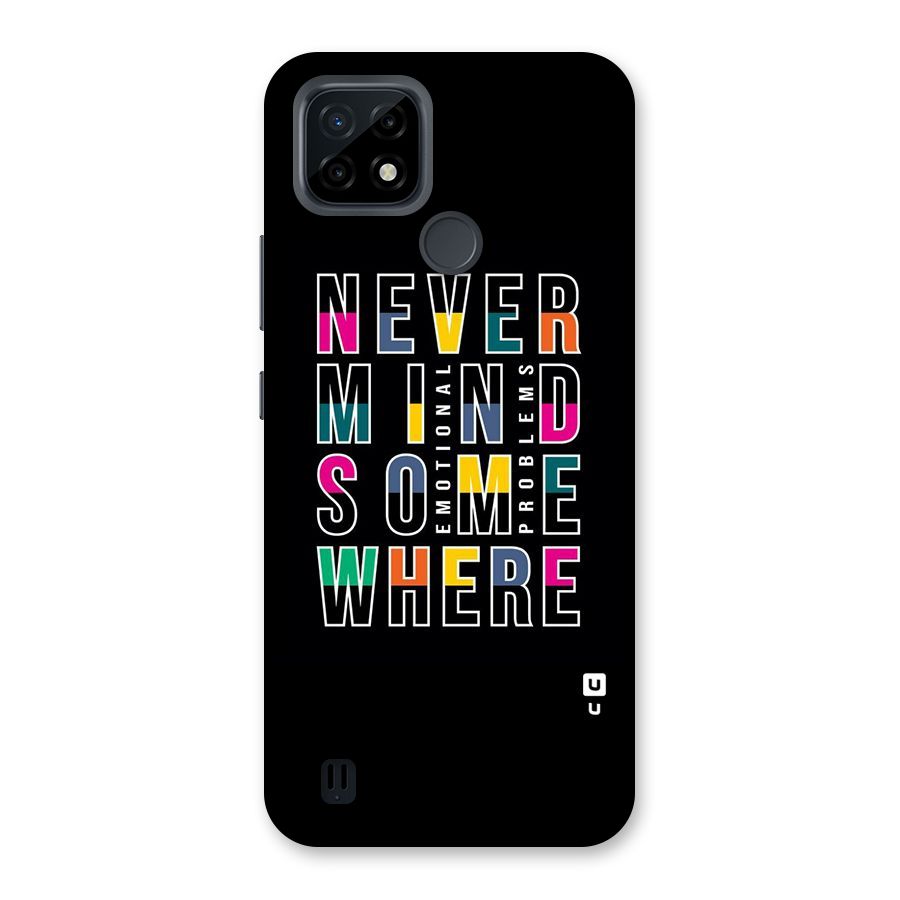 Nevermind Somewhere Back Case for Realme C21