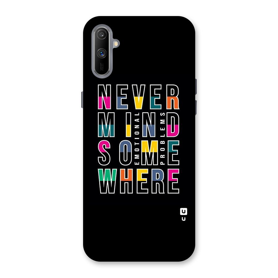 Nevermind Somewhere Back Case for Realme C3