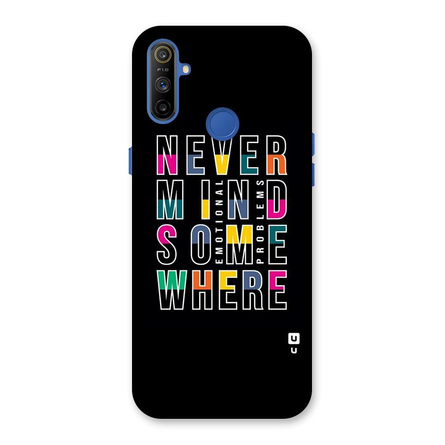 Nevermind Somewhere Back Case for Realme Narzo 10A