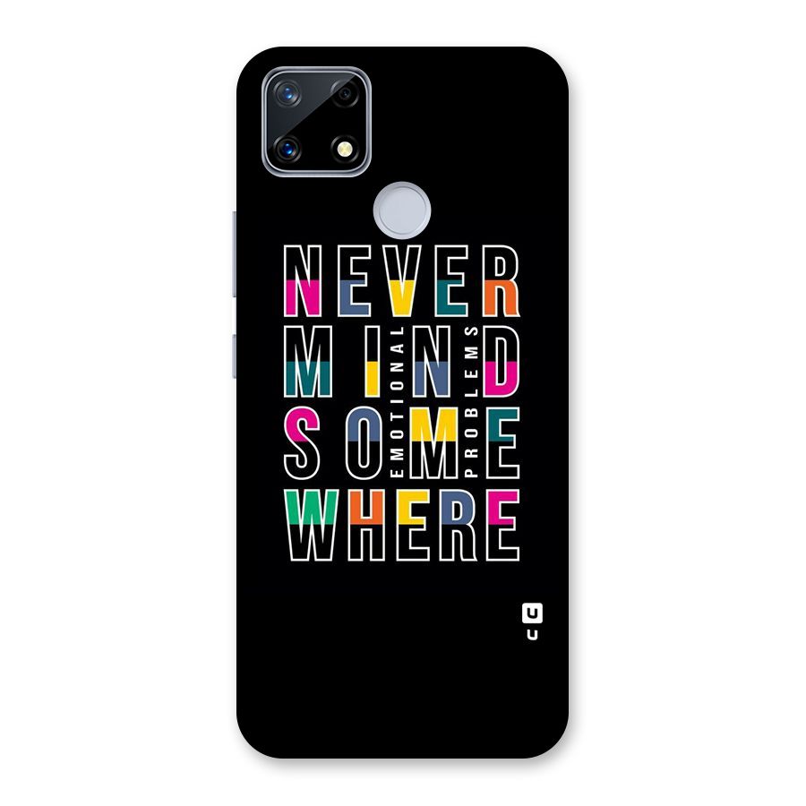 Nevermind Somewhere Back Case for Realme Narzo 20