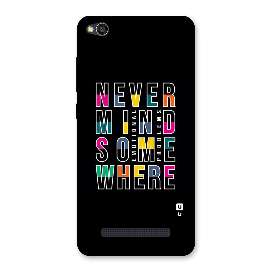 Nevermind Somewhere Back Case for Redmi 4A