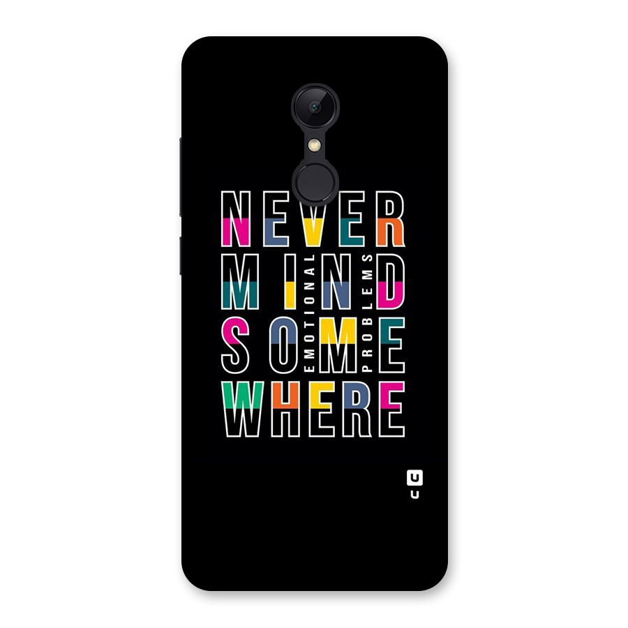 Nevermind Somewhere Back Case for Redmi 5