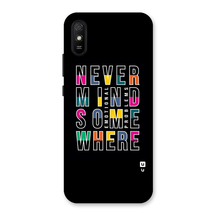 Nevermind Somewhere Back Case for Redmi 9A