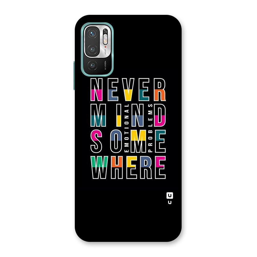 Nevermind Somewhere Back Case for Redmi Note 10T 5G