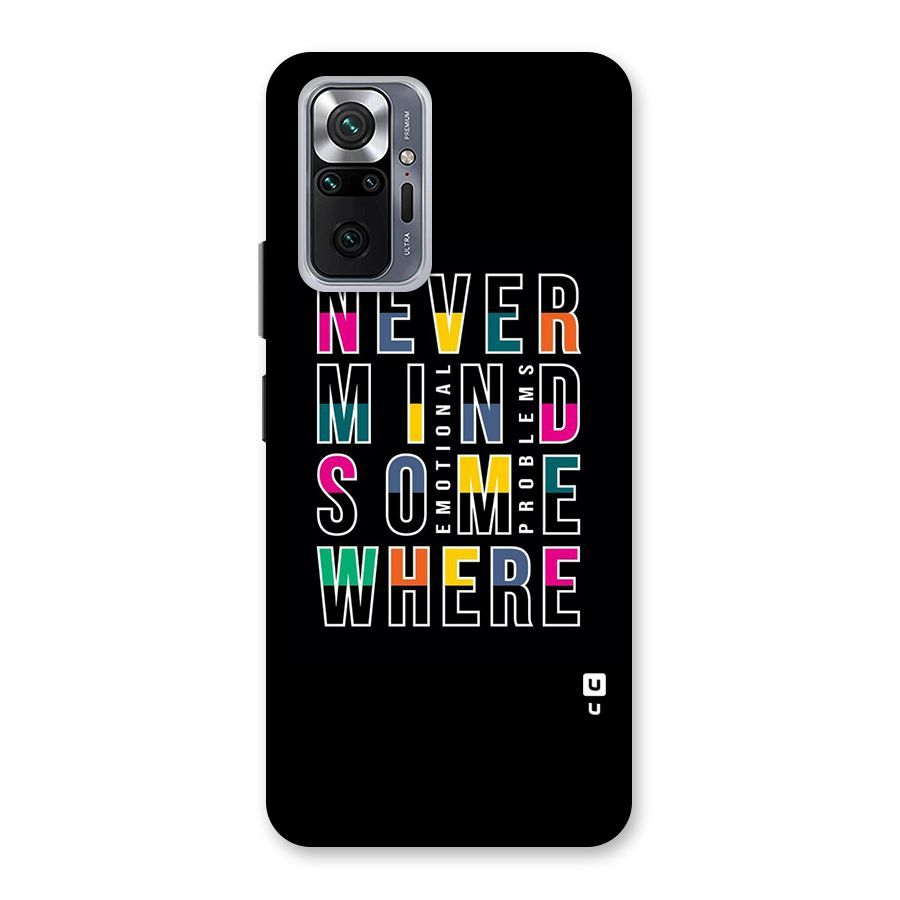 Nevermind Somewhere Back Case for Redmi Note 10 Pro Max