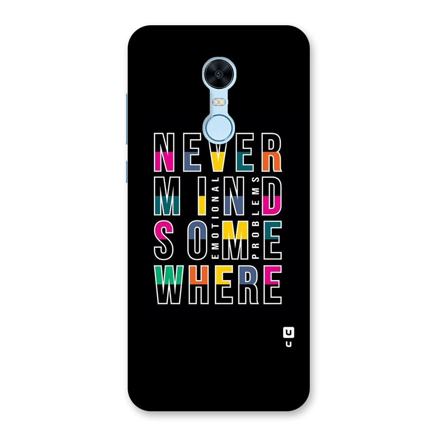 Nevermind Somewhere Back Case for Redmi Note 5