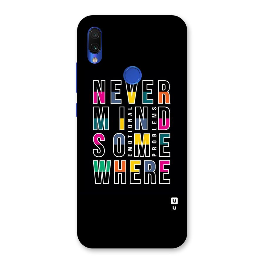 Nevermind Somewhere Back Case for Redmi Note 7S