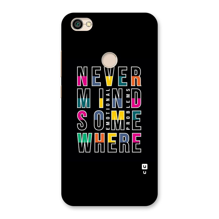 Nevermind Somewhere Back Case for Redmi Y1 2017