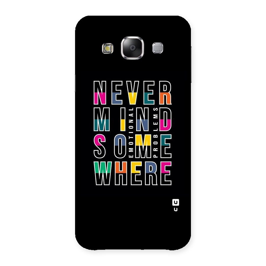 Nevermind Somewhere Back Case for Samsung Galaxy E5