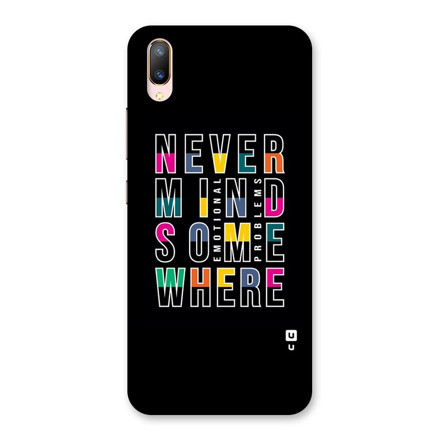 Nevermind Somewhere Back Case for Vivo V11 Pro