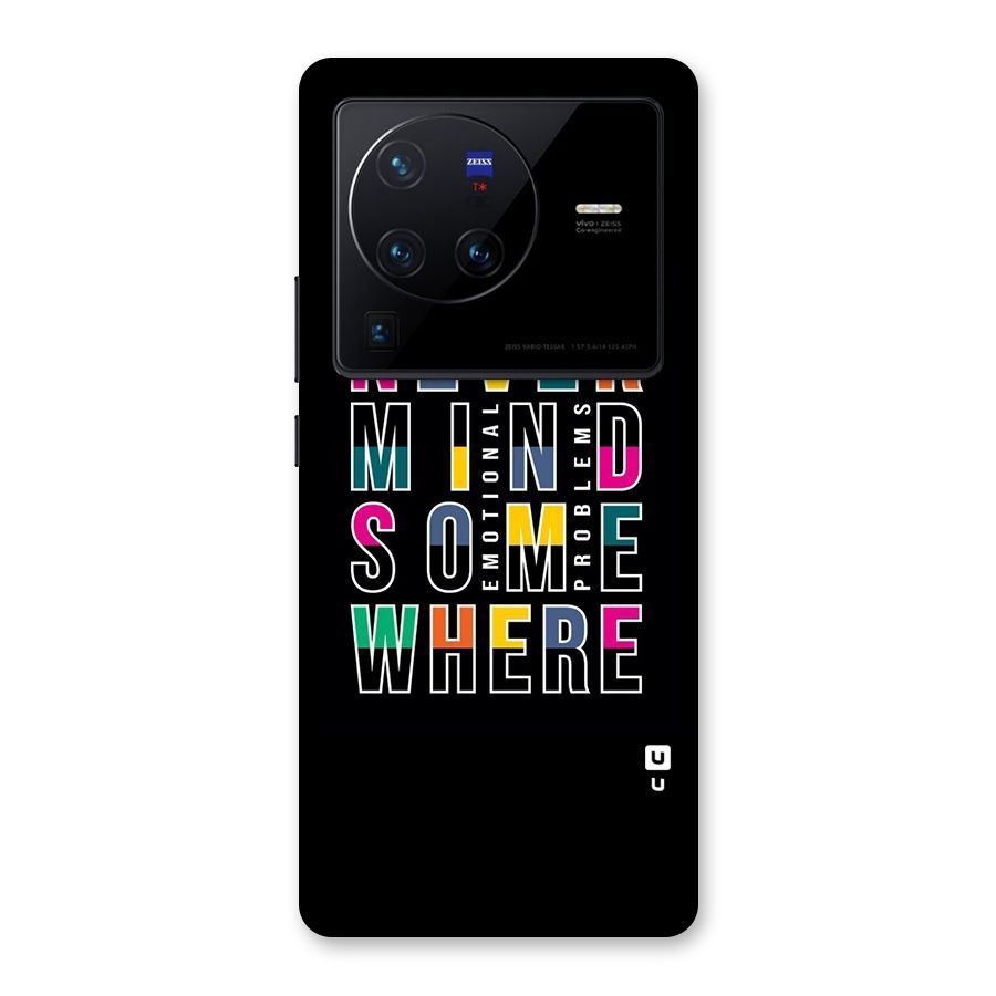 Nevermind Somewhere Back Case for Vivo X80 Pro