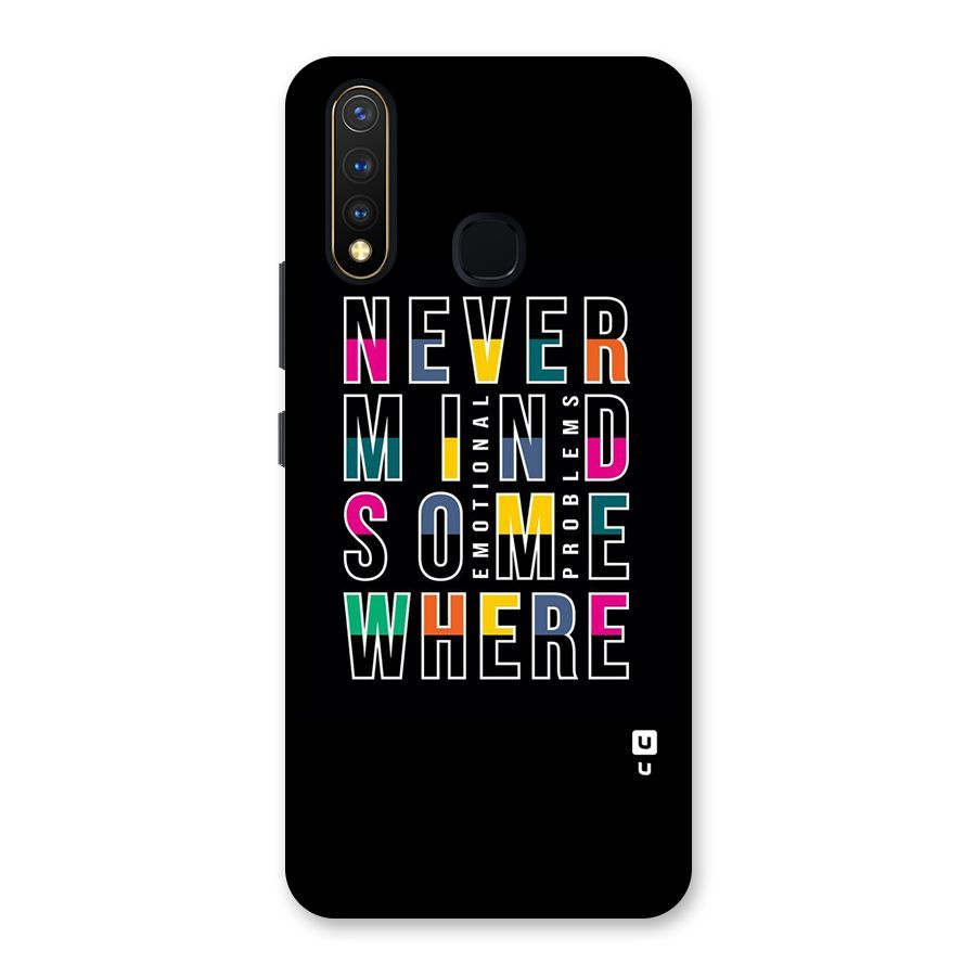 Nevermind Somewhere Back Case for Vivo Y19
