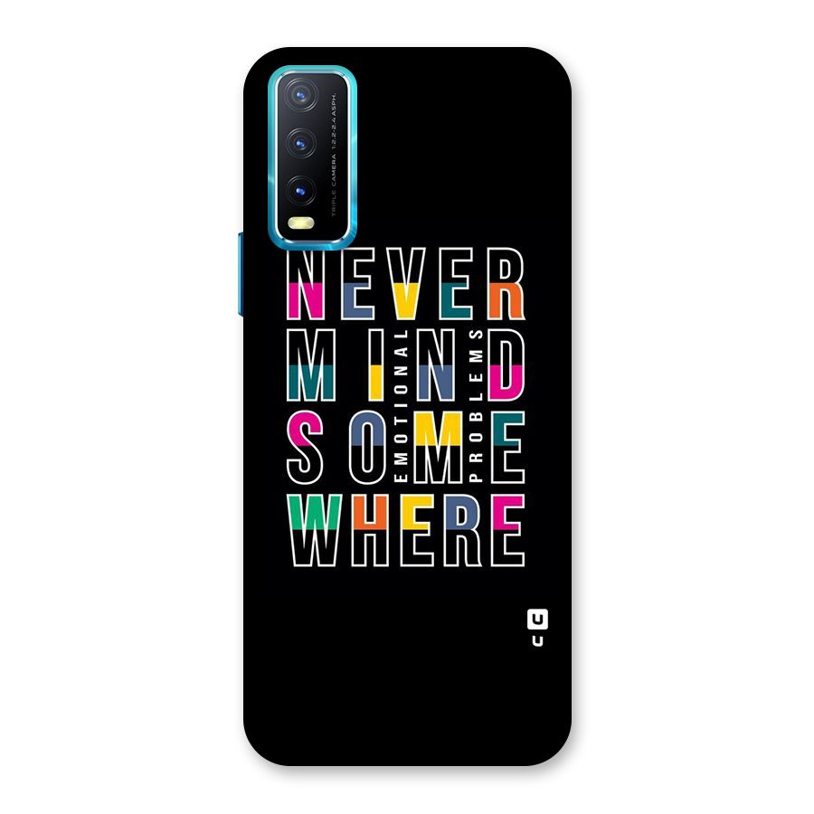 Nevermind Somewhere Back Case for Vivo Y20G