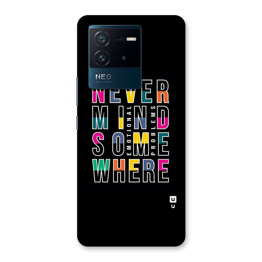 Nevermind Somewhere Back Case for Vivo iQOO Neo 6 5G