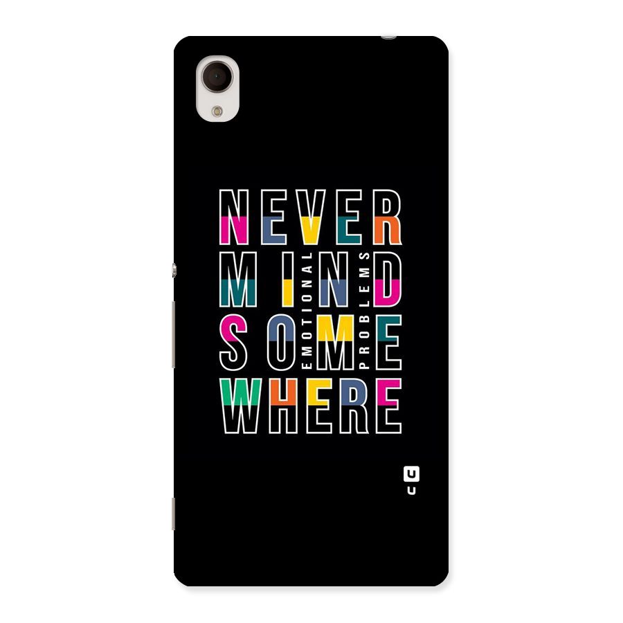 Nevermind Somewhere Back Case for Xperia M4 Aqua