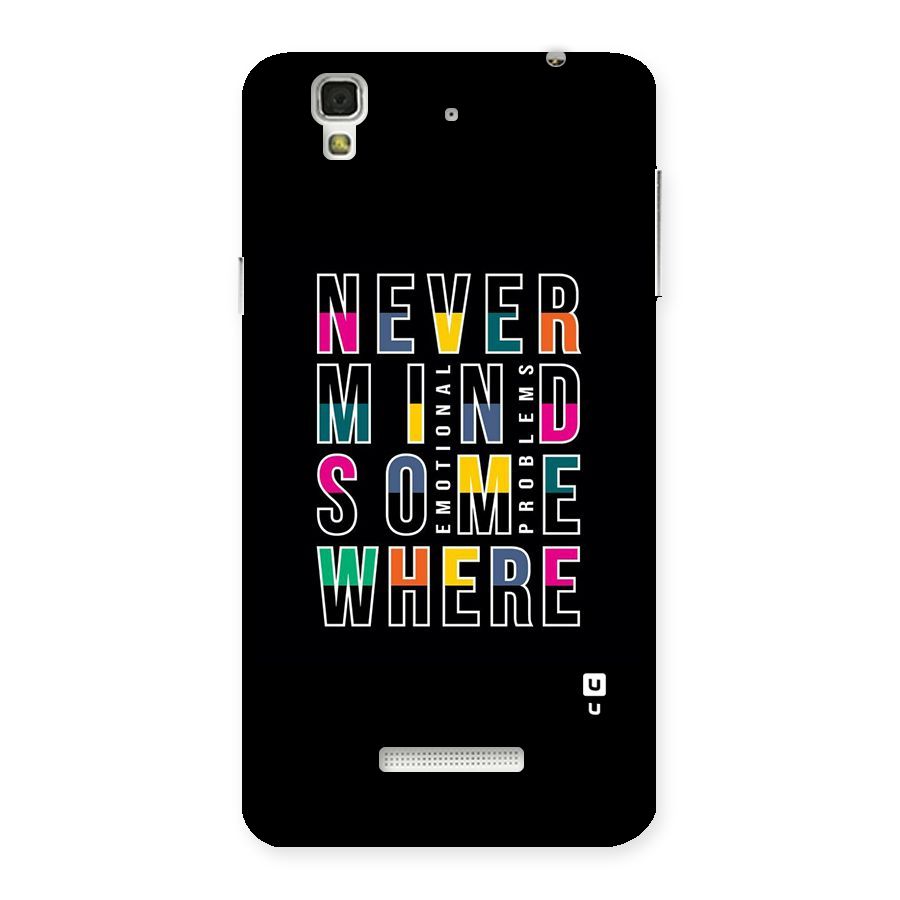 Nevermind Somewhere Back Case for YU Yureka Plus