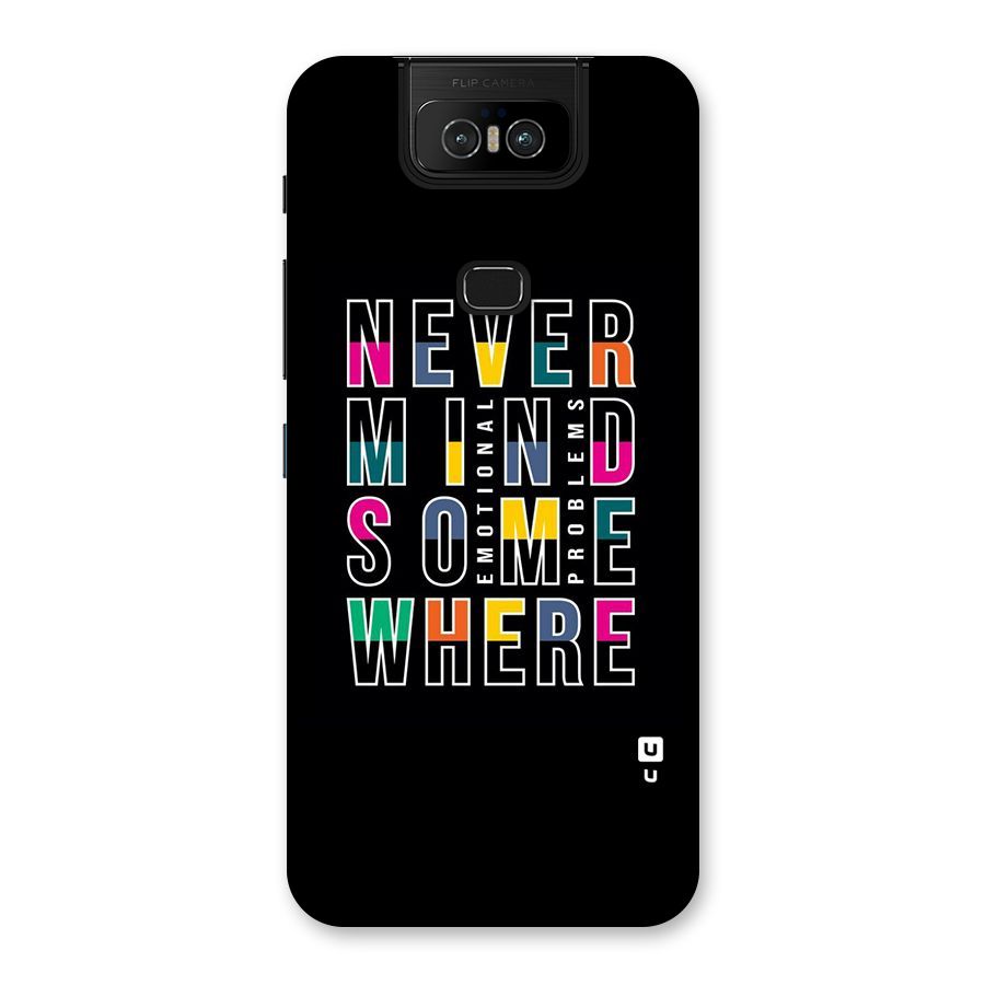Nevermind Somewhere Back Case for Zenfone 6z