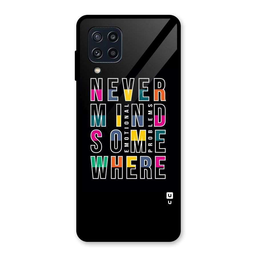 Nevermind Somewhere Glass Back Case for Galaxy M32