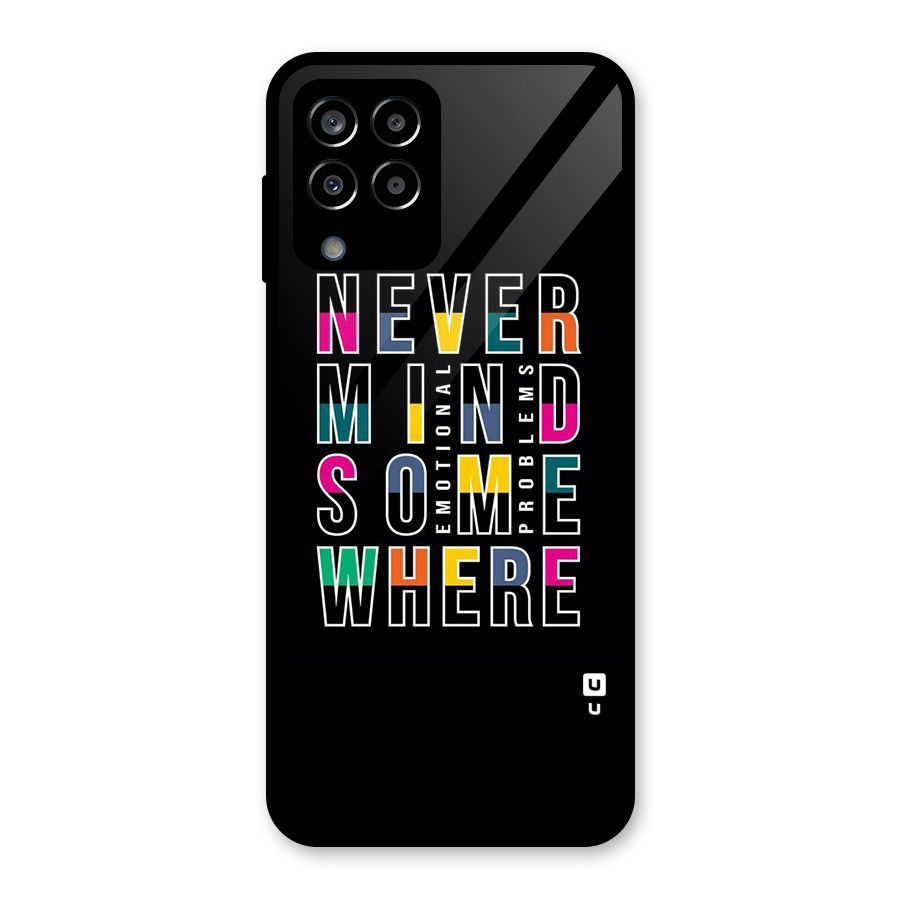 Nevermind Somewhere Glass Back Case for Galaxy M33