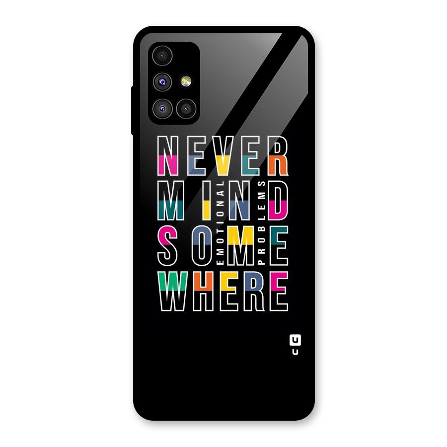 Nevermind Somewhere Glass Back Case for Galaxy M51