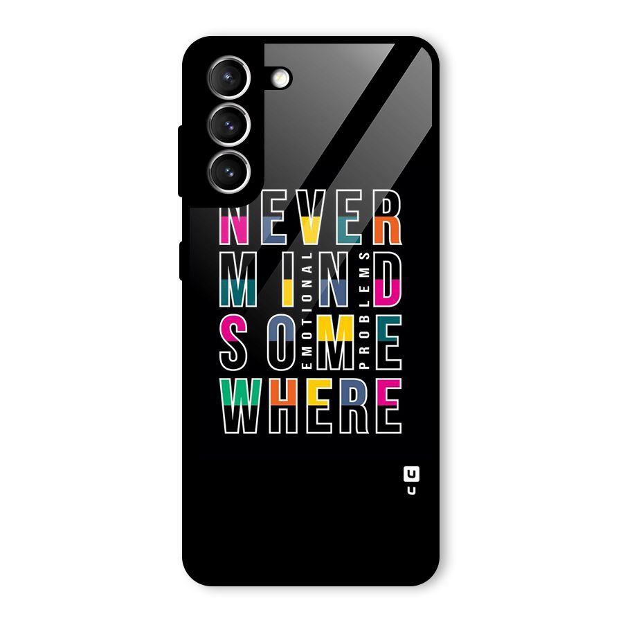 Nevermind Somewhere Glass Back Case for Galaxy S21 5G