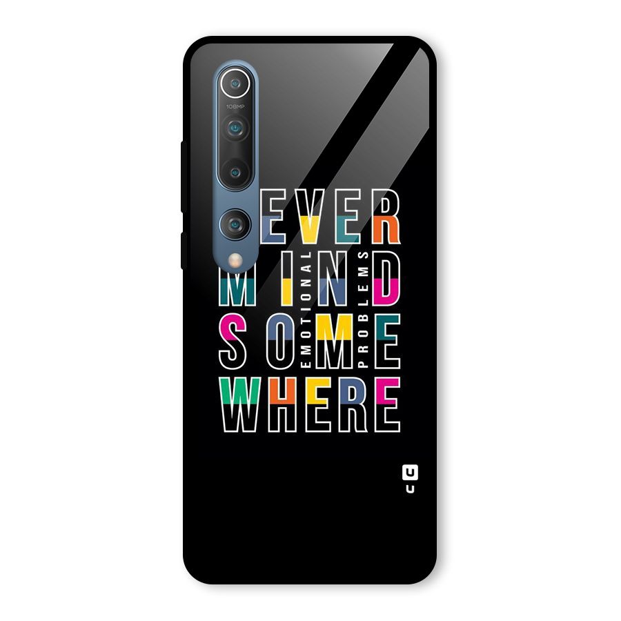 Nevermind Somewhere Glass Back Case for Mi 10