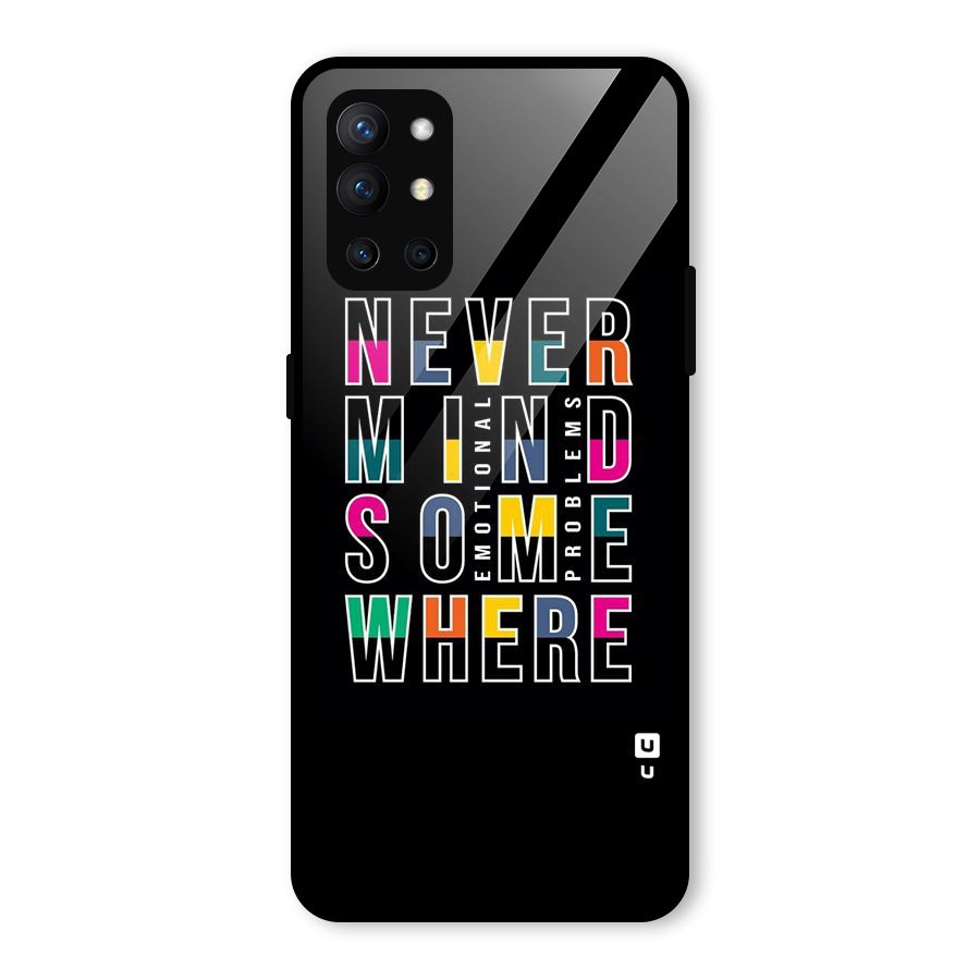 Nevermind Somewhere Glass Back Case for OnePlus 9R
