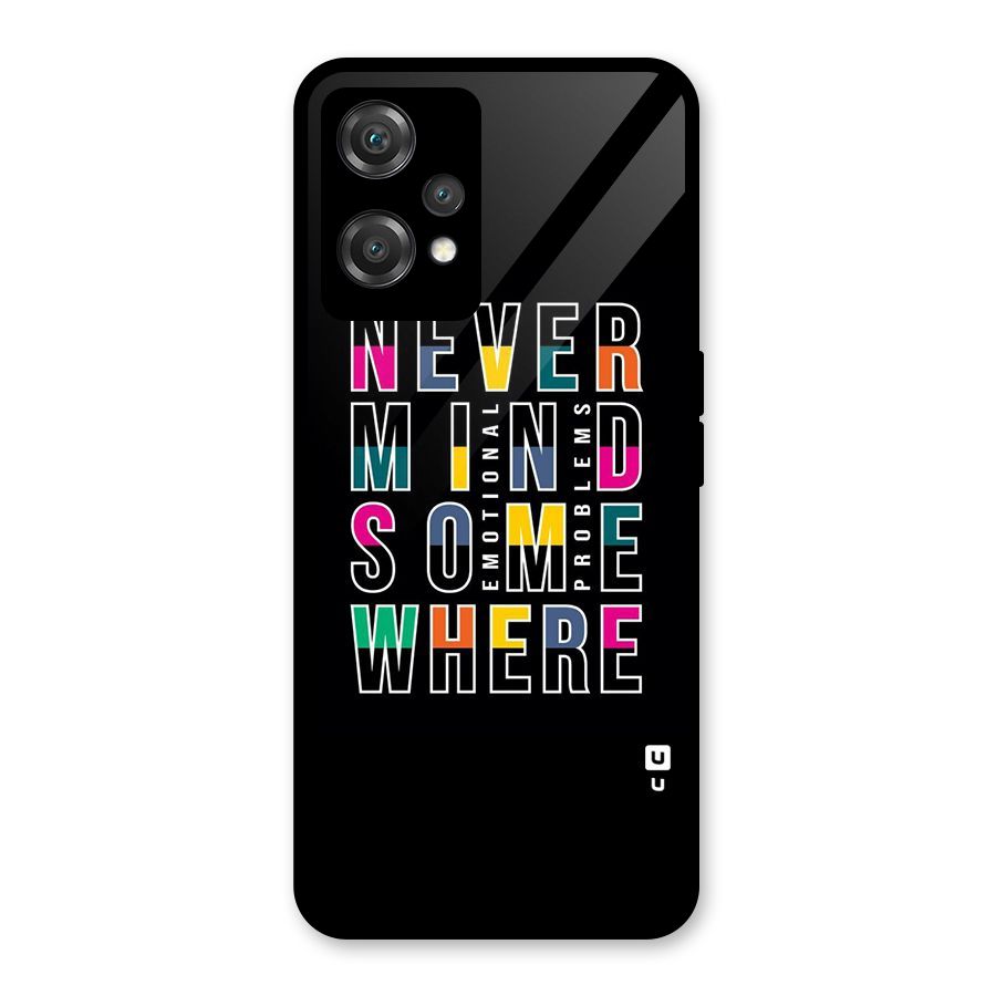 Nevermind Somewhere Glass Back Case for OnePlus Nord CE 2 Lite 5G