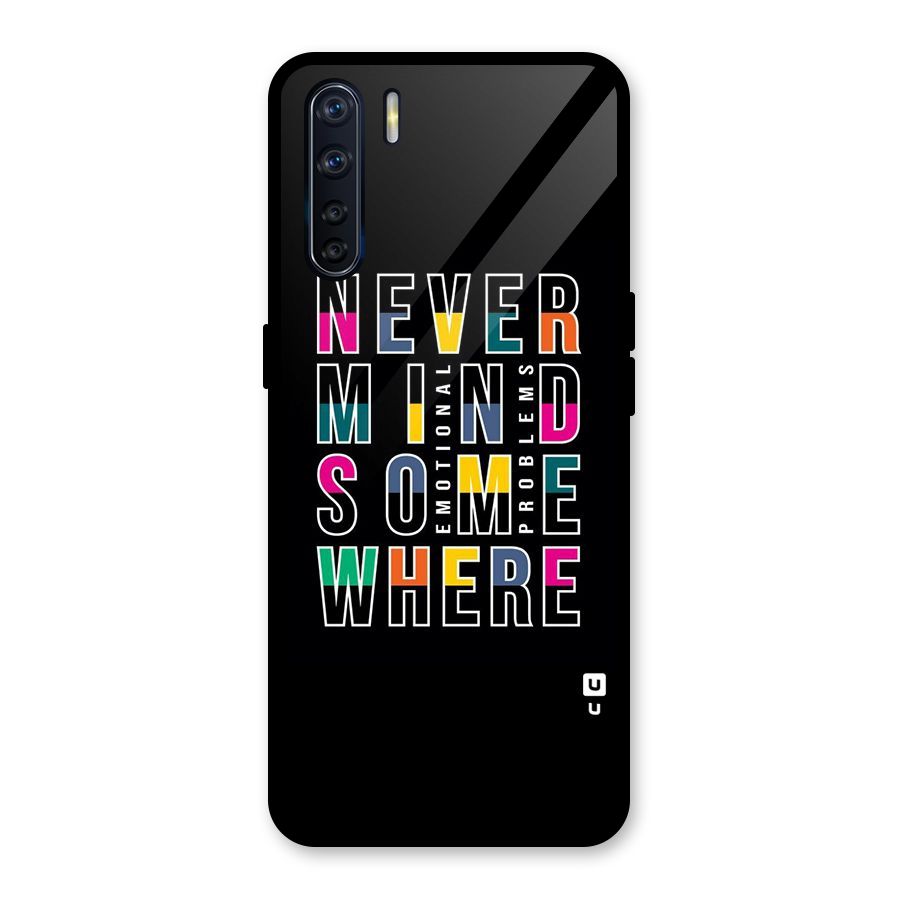 Nevermind Somewhere Glass Back Case for Oppo F15