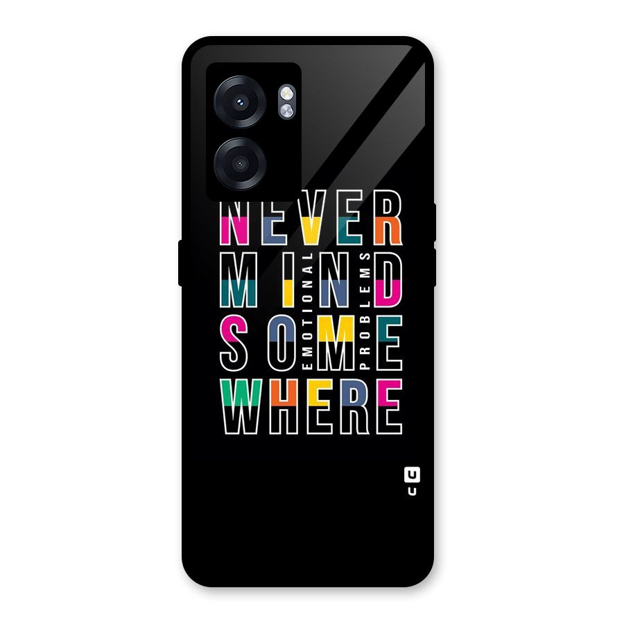 Nevermind Somewhere Glass Back Case for Oppo K10 (5G)