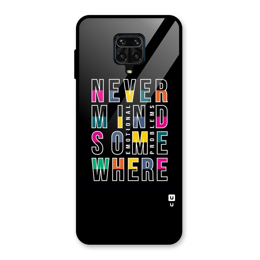 Nevermind Somewhere Glass Back Case for Poco M2 Pro