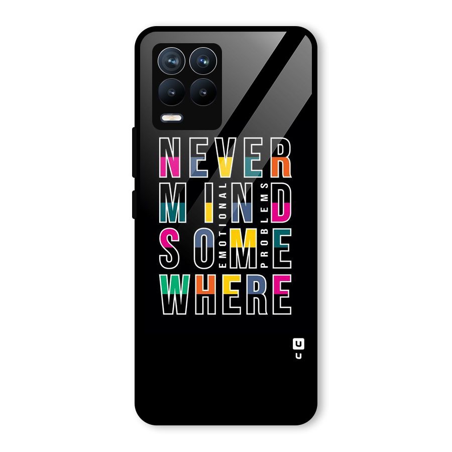 Nevermind Somewhere Glass Back Case for Realme 8
