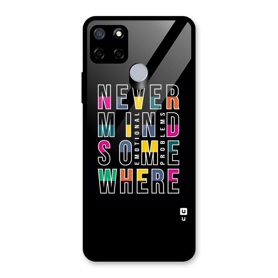 Nevermind Somewhere Glass Back Case for Realme C12