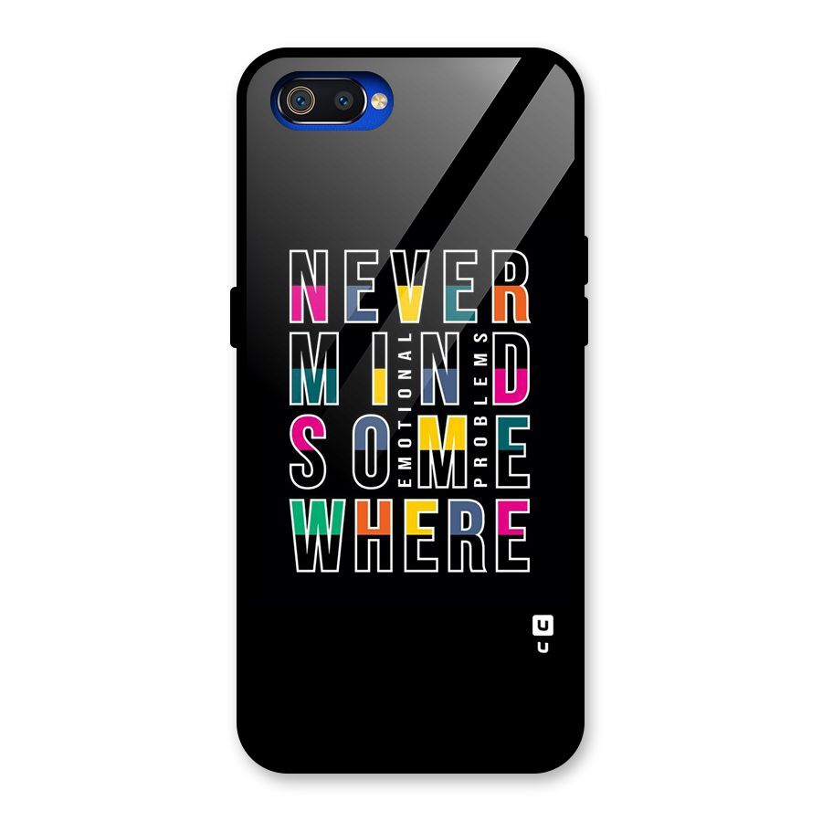Nevermind Somewhere Glass Back Case for Realme C2