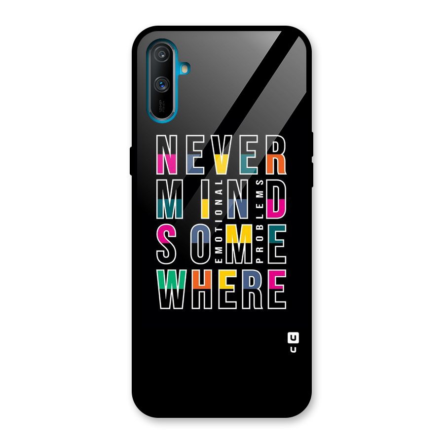 Nevermind Somewhere Glass Back Case for Realme C3