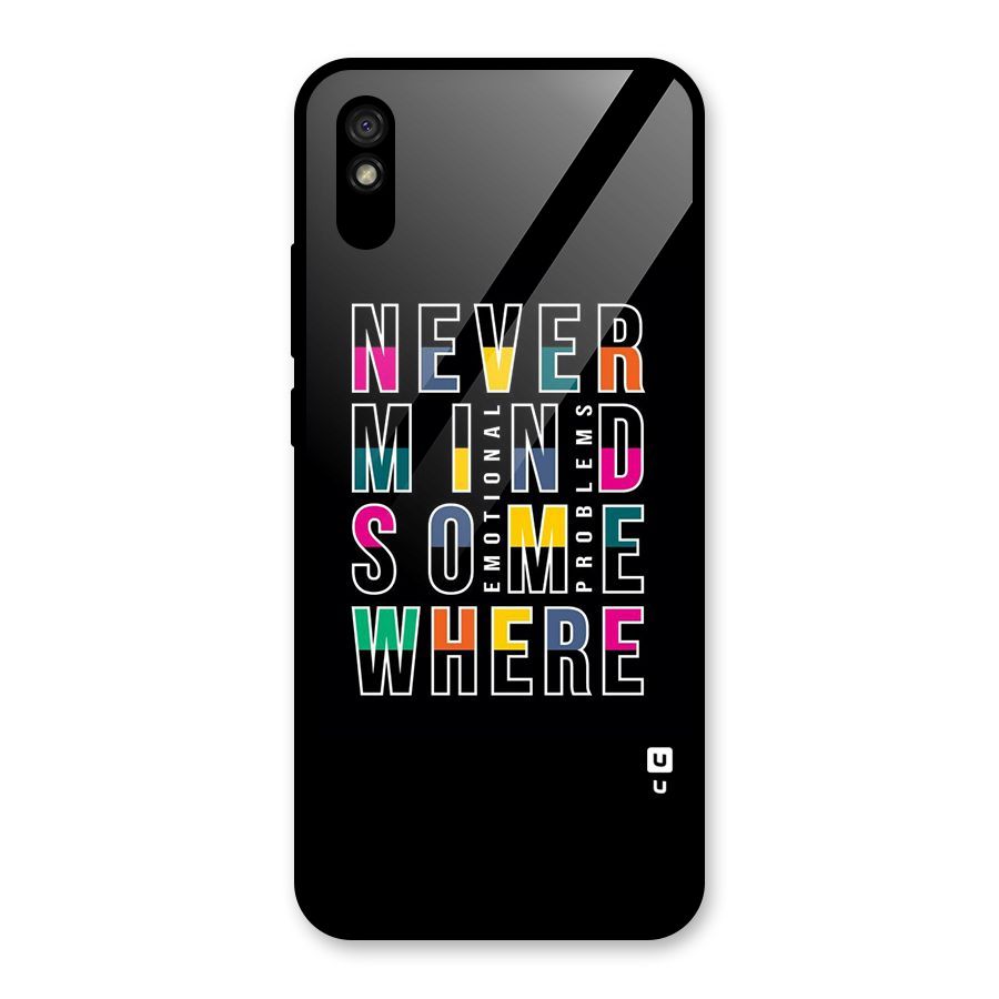 Nevermind Somewhere Glass Back Case for Redmi 9i