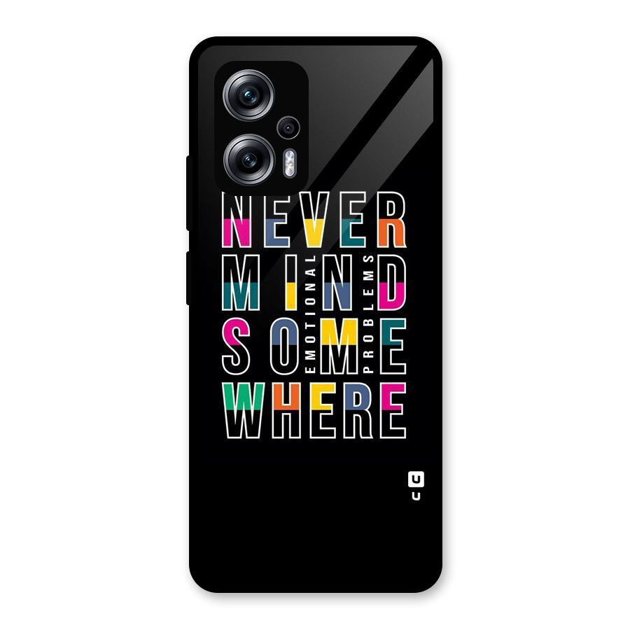 Nevermind Somewhere Glass Back Case for Redmi K50i