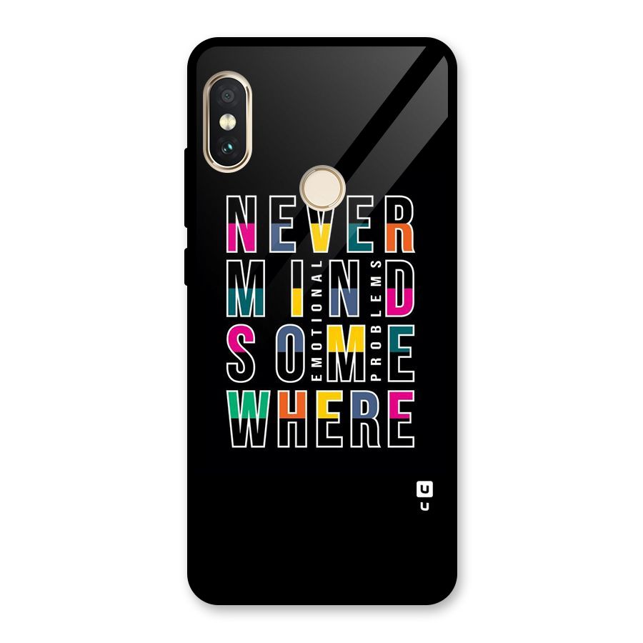 Nevermind Somewhere Glass Back Case for Redmi Note 5 Pro