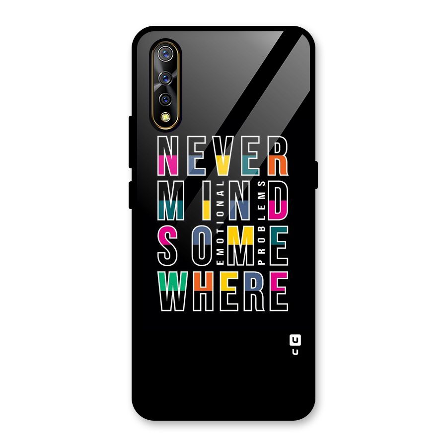 Nevermind Somewhere Glass Back Case for Vivo S1