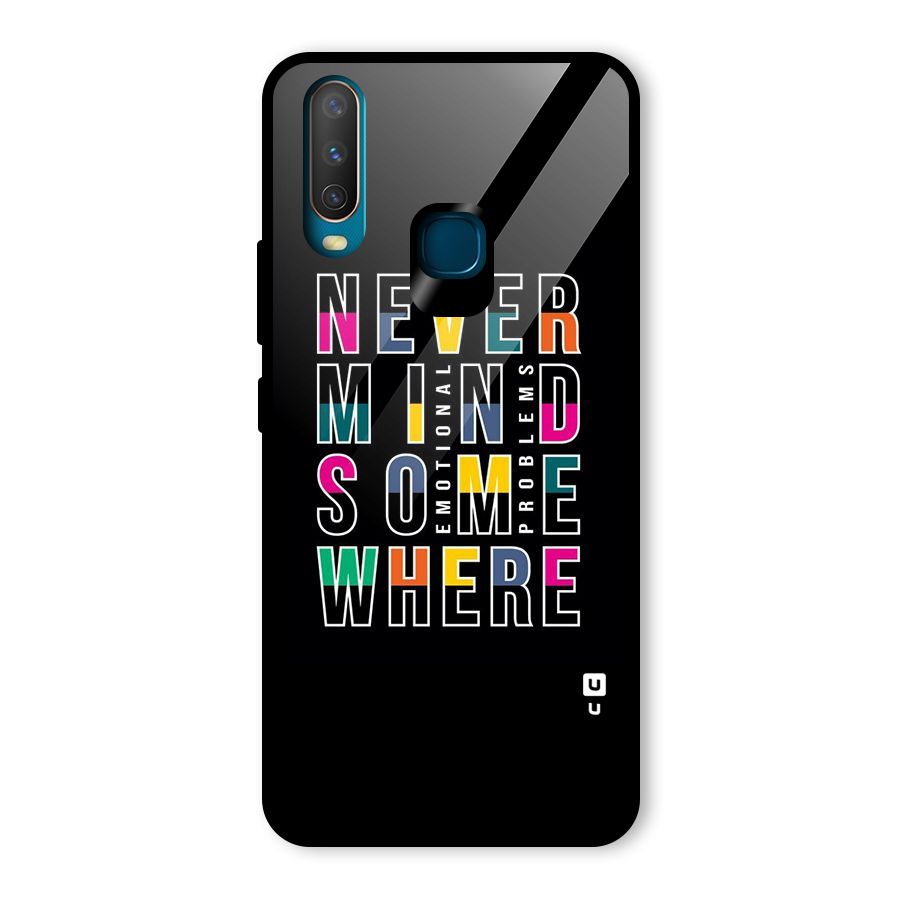 Nevermind Somewhere Glass Back Case for Vivo U10