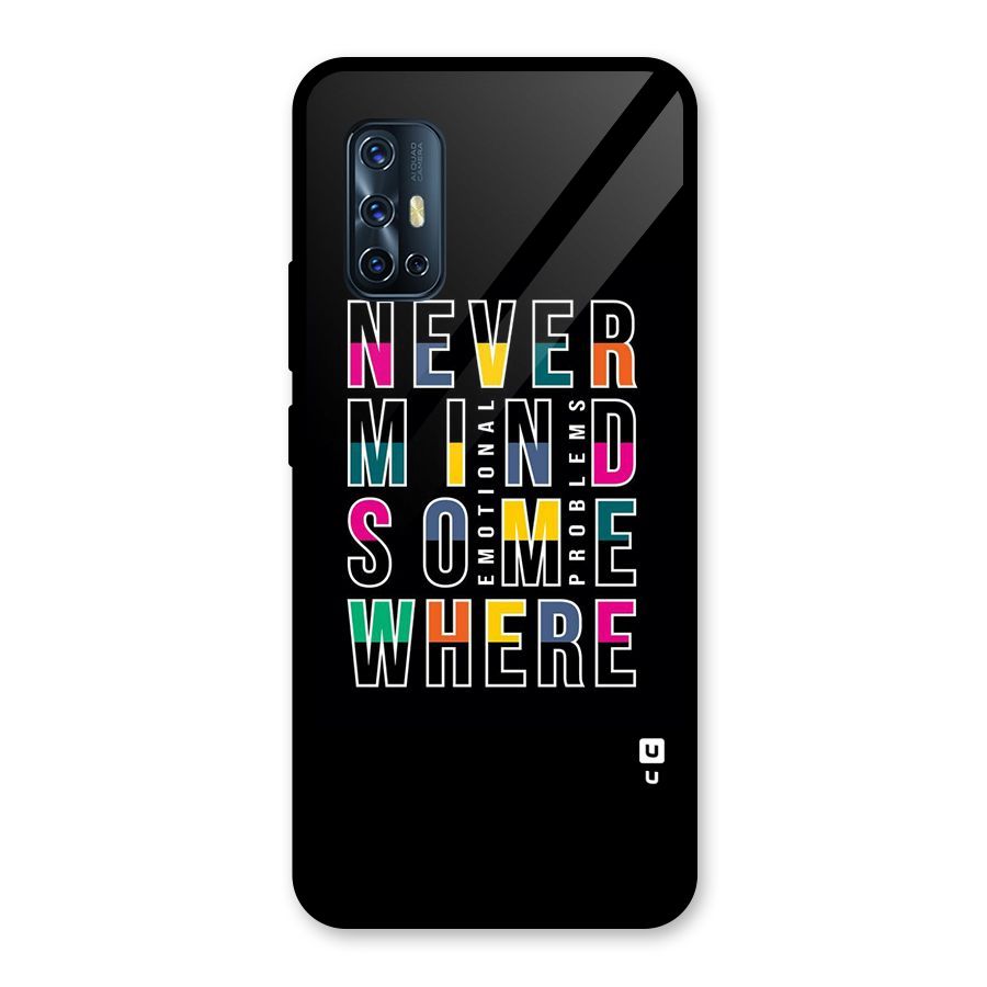 Nevermind Somewhere Glass Back Case for Vivo V17