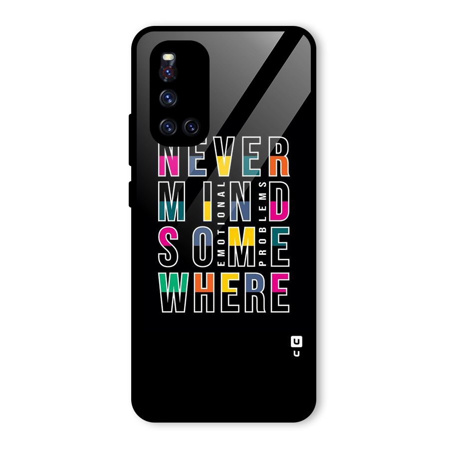 Nevermind Somewhere Glass Back Case for Vivo V19