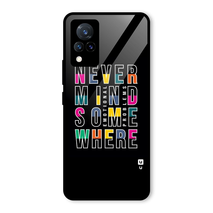 Nevermind Somewhere Glass Back Case for Vivo V21 5G