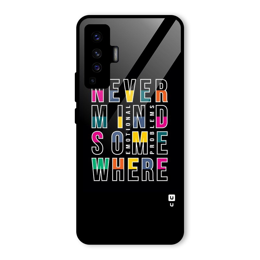Nevermind Somewhere Glass Back Case for Vivo X50