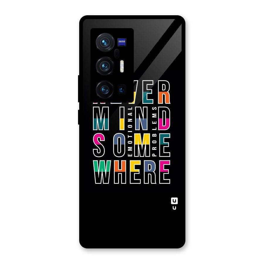 Nevermind Somewhere Glass Back Case for Vivo X70 Pro Plus