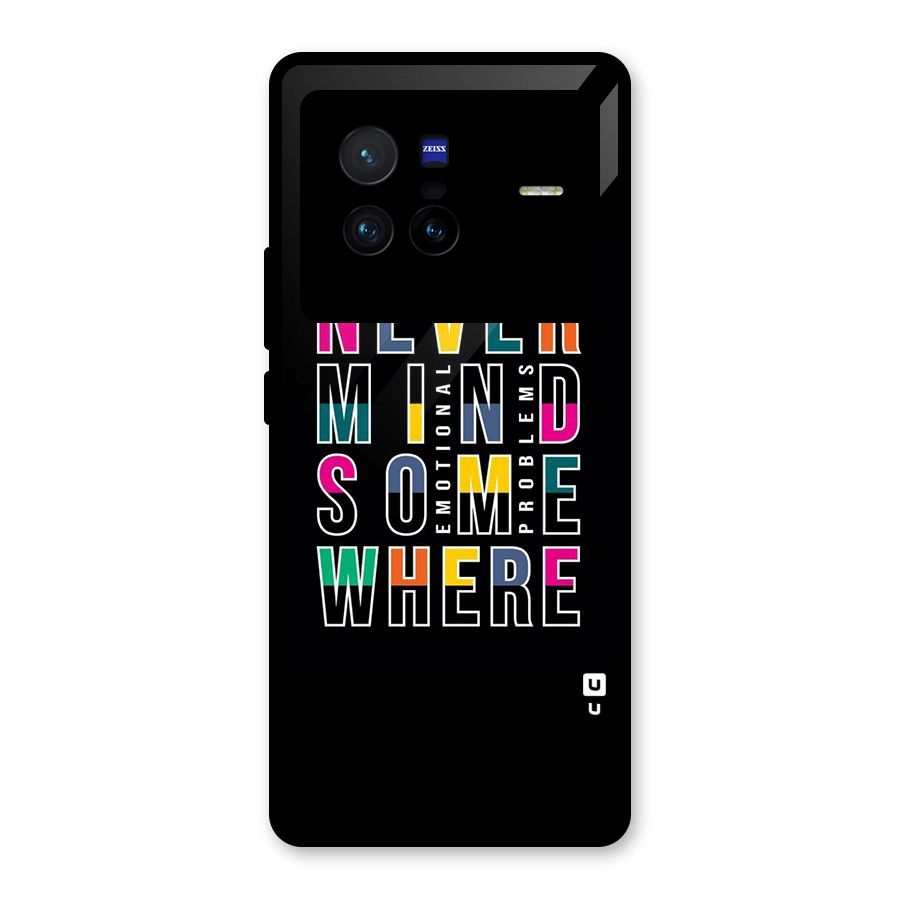 Nevermind Somewhere Glass Back Case for Vivo X80