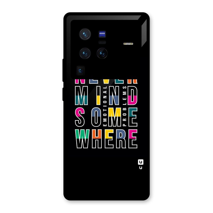 Nevermind Somewhere Glass Back Case for Vivo X80 Pro