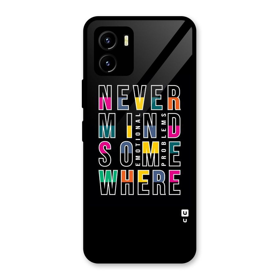 Nevermind Somewhere Glass Back Case for Vivo Y15s